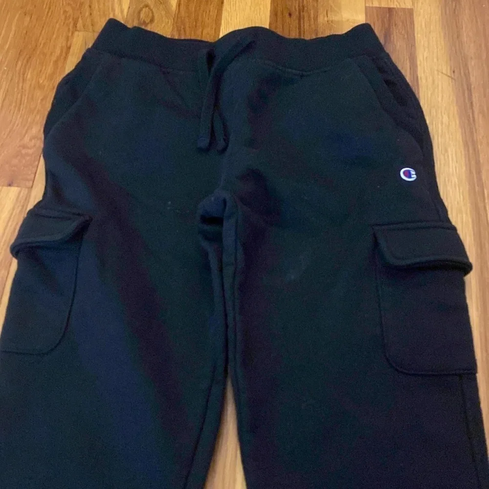 Champion Boys Black Joggers Size L